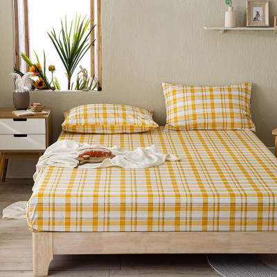 Bộ ga giường cotton Tici kẻ LIDACO cao cấp (Nhiều mẫu lựa chọn)