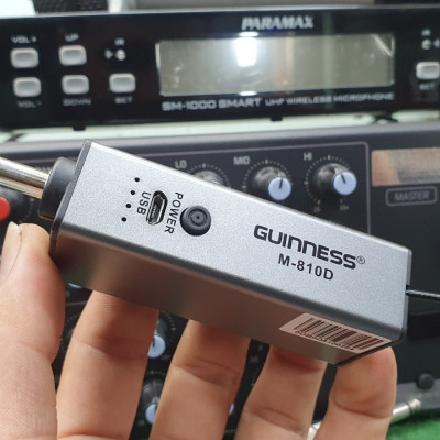 Micro Không Dây Guinness M-810D Hàng Chính Hãng