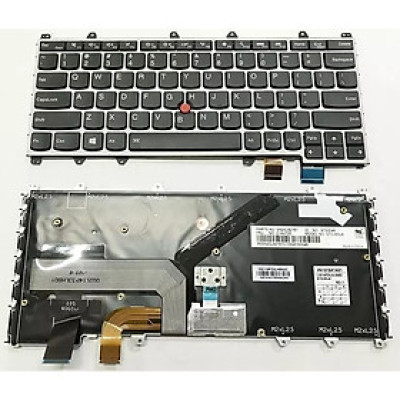 Bàn phím dành cho Lenovo IBM Thinkpad Yoga 260 Y370, X380 Yoga laptop US keyboard with-backlit hàng nhập khẩu.