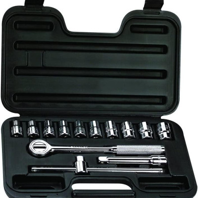 BỘ ĐẦU TUÝP 1/2 INCH 14 CHI TIẾT HỆ MÉT STANLEY 86-501 - HÀNG CHÍNH HÃNG