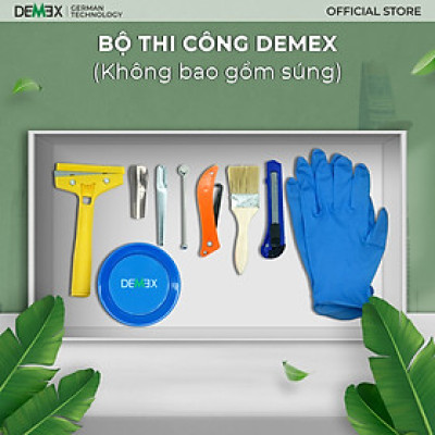 Bộ Dụng Cụ Thi Công Keo Chà Ron DEMEX - Keo Epoxy 2 Thành Phần (Không Gồm Súng Bơm Keo)