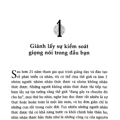 Làm Chủ Giọng Nói Trong Đầu (Tái Bản 2022)