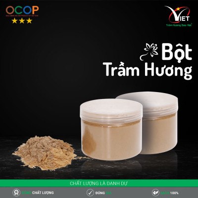 Bột trầm hương - Sao Việt - mùi hương trầm ấm áp ngọt ngào, dễ chịu