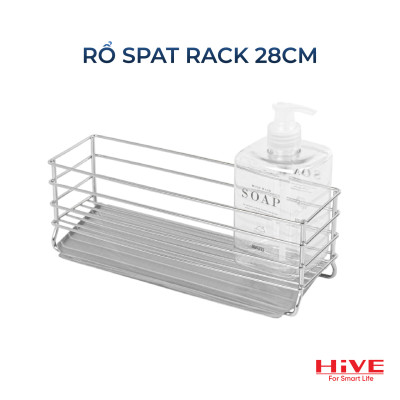 Kệ đựng dụng cụ rửa chén HiVE (HPH-SPAT RACK 304) (Kèm hộp nhựa + khay inox)