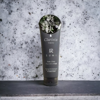 Sữa rửa mặt tạo bọt than clarista 160g