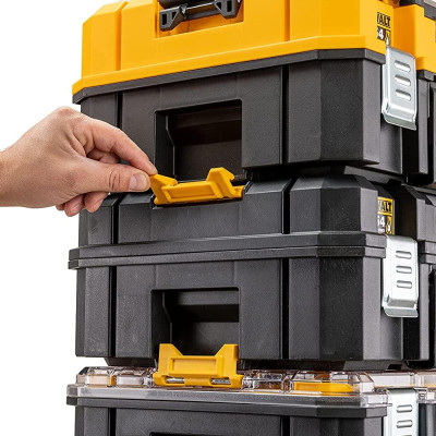 THÙNG ĐỒ NGHỀ T-STAK (440X 337X119)MM DEWALT DWST82968-1 - HÀNG CHÍNH HÃNG