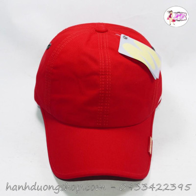 Nón kết thời trang vải coton thoáng mát kết hợp in dẻo hông và đuôi