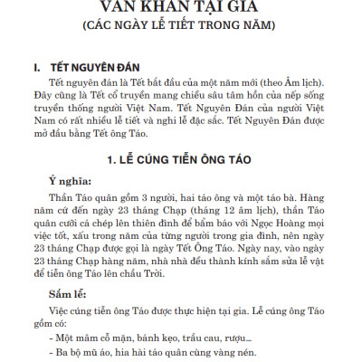 Tập Văn Cúng Gia Tiên (Tái Bản 01)
