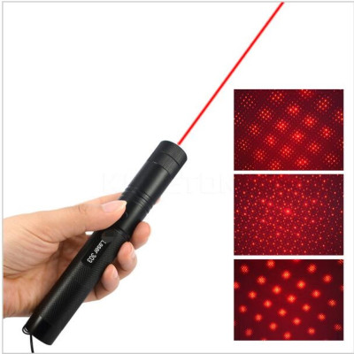Đèn Pin Laser 303 tia đỏ - Hàng Chính Hãng