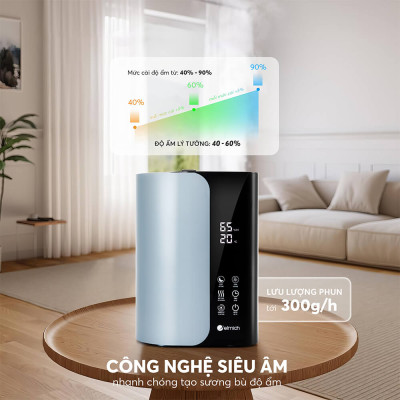 Máy tạo ẩm thông minh Elmich HE-8583 - Hàng Chính Hãng