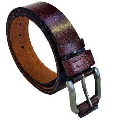 Thắt Lưng Nam Da Bò Thật TiTi ĐÔ Bản Lớn Da 1 Lớp Đầu Khóa Kim TLNA2029