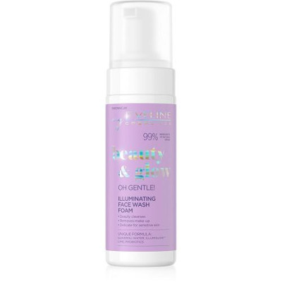 [Deal hè 69k] Sữa rửa mặt tạo bọt Eveline Beauty & Glow làm sáng da 150ML