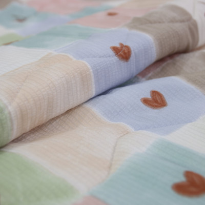 Bộ Ga 4 món Cotton Đũi Tatana mền mịn, thoáng mát 