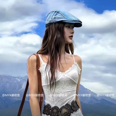 Nón beret mũ bê rê mỏ vịt dành cho nam nữ, chất liệu jean thời trang Hàn Quốc. #nonbere #muberet #mũ_bê_rê #nón_bere #mu #non #thoitrang #maumoi #xh #xuhuong #dulich #dangoai #dibien #nondep #trend #nonmovit #munoi #berenam #berenu #vazano