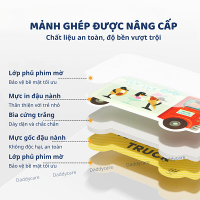 Đồ Chơi Ghép Hình Cho Bé Mideer My First Puzzle Chủ đề Động Vật Nông Trại