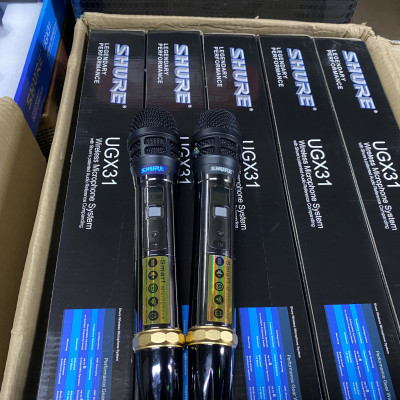Micro, míc không dây SHURE UGX31 hàng chính hãng