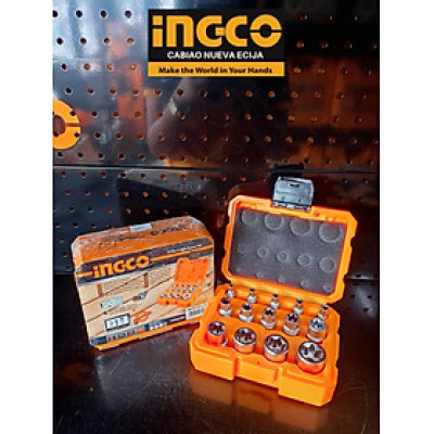 BỘ ĐẦU TUÝP NGÔI SAO 14 CHI TIẾT INGCO HKTETS0114 - HÀNG CHÍNH HÃNG