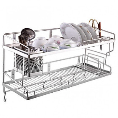 Kệ chén đa năng Inox 304 cao cấp dài 70 cm  (D70 x W28 x H45)