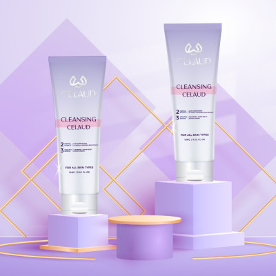 Sữa rửa mặt làm sạch sâu và cân bằng độ pH cho da Cleansing Celaud