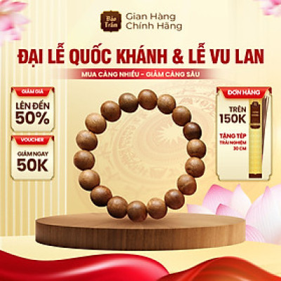 Vòng Trầm Hương 9.5 ly – 22 Hạt – Cao Cấp | Bảo Trầm – Vòng Tay Phong Thủy Trầm Tự Nhiên – Hương Dịu Nhẹ – Bình An May Mắn
