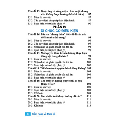 Sách Cẩm Nang Về Thừa Kế Và 26 Tình Huống Thực Tế - Văn Phong Dễ Hiểu Phù Hợp Cho Mọi Đối Tượng