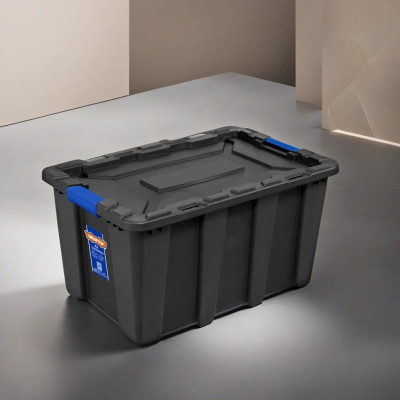 HỘP NHỰA TRỮ KHO ĐEN 25L WTB3325 WADFOW - HÀNG CHÍNH HÃNG