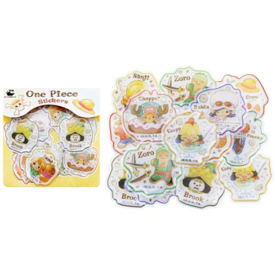 Bộ 20 Sticker One Piece Sweets - Teenbox 03
