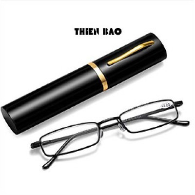 Kính lão thị, viễn thị đọc chữ KÍNH HÌNH BÚT KV77 đọc sách đọc chữ siêu rõ Mini Nhật Bản cao cấp Nam Nữ loại I chuẩn độ