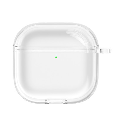 Ốp Case TPU Trong Suốt Dành Cho Airpods 4, chống ố vàng, chống sốc kèm móc treo_ Hàng chính hãng