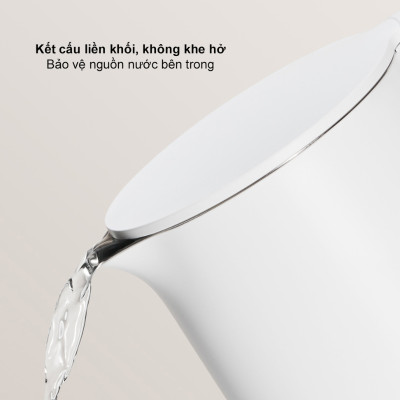 Ấm, bình đun siêu tốc 1.5L Xiaomi Mijia gen 2 MJHWSH03YM - Hàng nhập khẩu