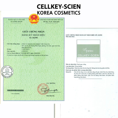 Kem Rửa Mặt Tế Bào Gốc Trà Xanh Kiềm Dầu Làm Sạch Sâu Dưỡng Ẩm Da Dầu Mụn Nhạy Cảm Cellkey-Scien Cleansing Foam Phyto Stem Cells 150ml