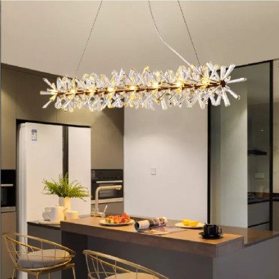 ĐÈN THẢ TRẦN PHA LÊ / ĐÈN THÔNG TẦNG TRANG TRÍ PHÒNG KHÁCH / PHÒNG NGỦ / CẦU THANG / KHÔNG GIAN SANG TRỌNG AZP-10 phong cách đương đại, hàng nhập khẩu AZP