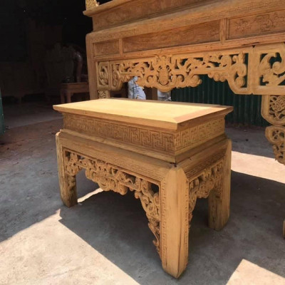 Án Gian Thờ Chân 12 Gỗ Gụ