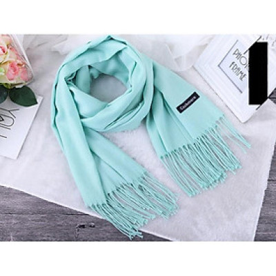 KHĂN CHOÀNG CASHMERE TRƠN MÀU CAO CẤP HÀNG LOẠI I MS17