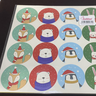 Stickers dán trang trí Noel cao cấp
