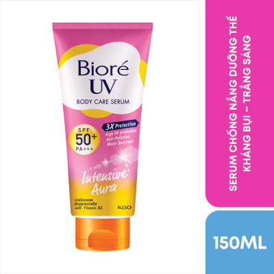 Serum Chống Nắng Dưỡng Thể Kháng Bụi - Trắng Sáng Mịn Màng Biore (150ml)