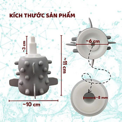 Dụng cụ bóc tỏi, phụ kiện đánh bông ruốc cho máy xay dung tích 2 lít- hàng chính hãng