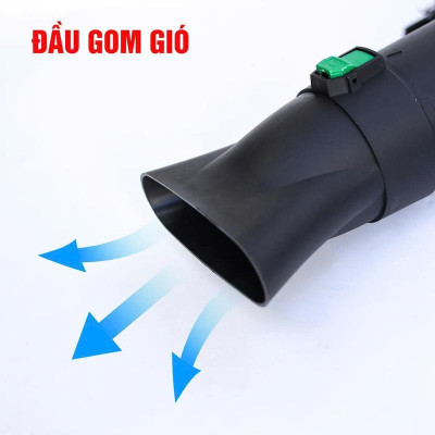 Máy Thổi Bụi, Thổi Lá Workfix - WF-TL680M - Công Suất Lớn, 6 Cấp Tốc Độ, Cấp Gió - Làm Sạch sân vườn nhà cửa - Chân Phổ Thông