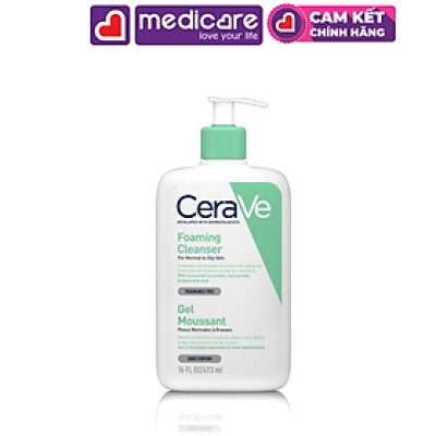 Sữa Rửa Mặt CERAVE Foaming Cleanser 473ml