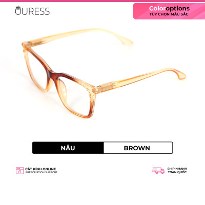 Gọng nhựa acetate 7018 siêu nhẹ siêu bền thời trang sang trọng OURESS