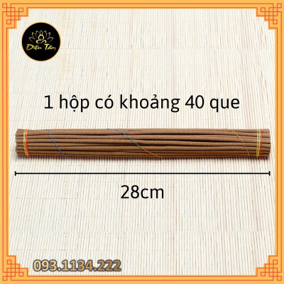Hương thảo dược Tây Tạng không tăm hộp 40 cây 4 loại mùi khác nhau