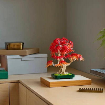 Đồ Chơi Lắp Ráp Cây Bonsai Lá Phong Đỏ - Lego Botanicals 10348 (474 Mảnh Ghép)