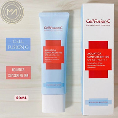 Kem Chống Nắng Cấp Ẩm & Dịu Da Cell Fusion C Aquatica Sunscreen 100 SPF 50+/PA++++