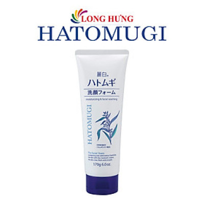 Sữa rửa mặt Ý Dĩ Kumano Reihaku Hatomugi Moisturizing & Facial Washing giúp dưỡng ẩm (170g) - Hàng chính hãng
