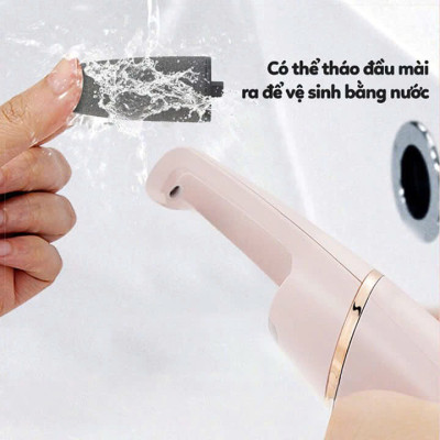 Máy Chà Gót Chân Tự Động Loại Bỏ Da Sần Chai Gây Đau, Xoá Chai Chân Hiệu Quả – Cho Gót Hồng Mềm Mịn Như Em Bé