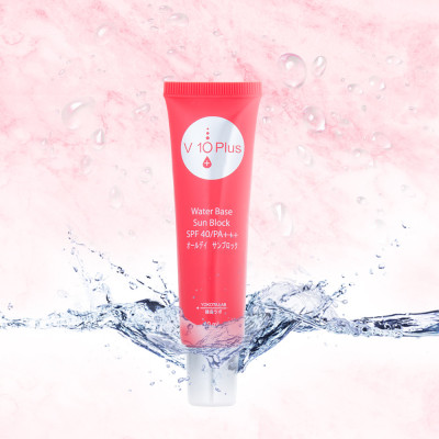 KEM CHỐNG NẮNG GỐC NƯỚC V10PLUS SPF40/PA+++ (30ml) KHÔNG CHỨA PARAPEN