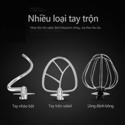 Máy trộn bột, đánh trứng cao cấp DSP KM3043 công suất 1400W tích hợp 6 tốc độ vận hành - Hàng Nhập Khẩu