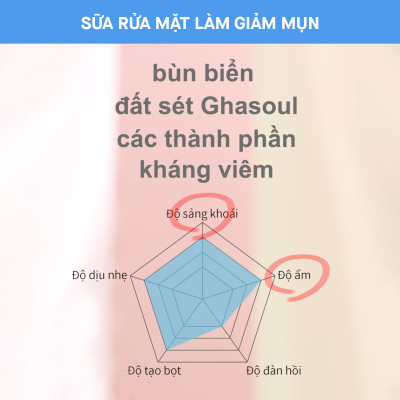 Sữa Rửa Mặt Làm Giảm Mụn 80G Rosette Face Wash Pasta Acne Clear