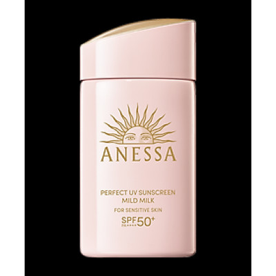 Sữa Chống Nắng Anessa Cho Da Nhạy Cảm Perfect UV Mild Milk SPF50+/PA++++ 60ml