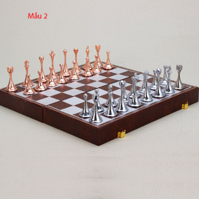 Bộ cờ vua bằng kim loại cao cấp
